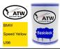 Preview: BMW, Speed Yellow, U96: 500ml Lackdose, von ATW Autoteile West.